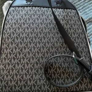 Michael Kors | Bags | Michael Kors Gray And Sliver Backpack  display picture 1